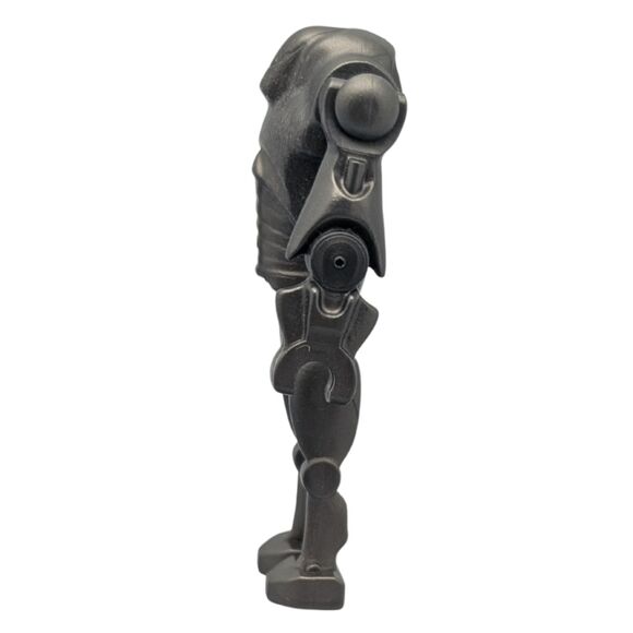 LEGO Star Wars Super Battle Droid Minifigure (Metallic Dark Gray) - Picture 3 of 4
